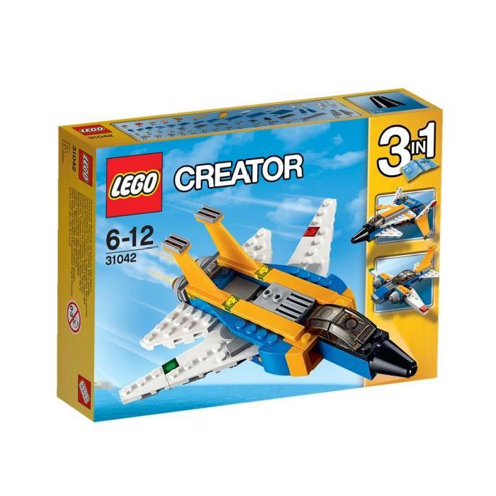 LEGO Creator 31042 L' Avion a Réaction