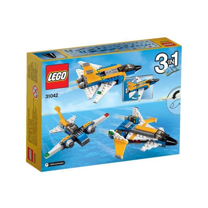 LEGO Creator 31042 L' Avion a Réaction