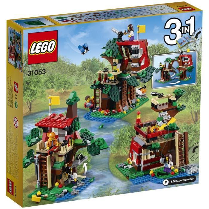 LEGO Jeu De Construction - Les aventures dans la cabane dans l'arbre