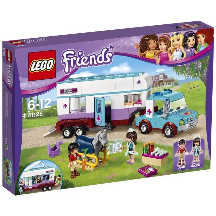 LEGO Friends 41125 La Remorque a Chevaux du Vétérinaire