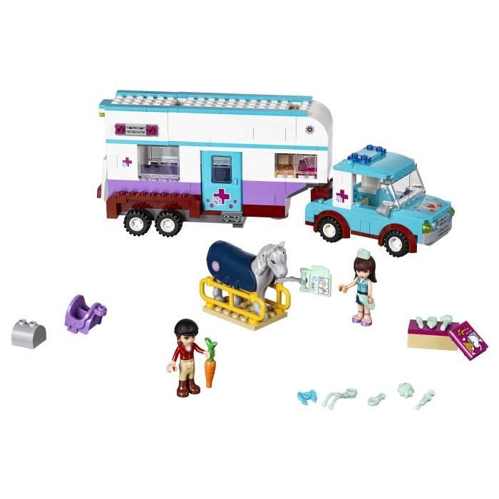 LEGO Friends 41125 La Remorque a Chevaux du Vétérinaire