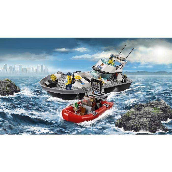 LEGO City 60129 Le Bateau de Patrouille de La Police