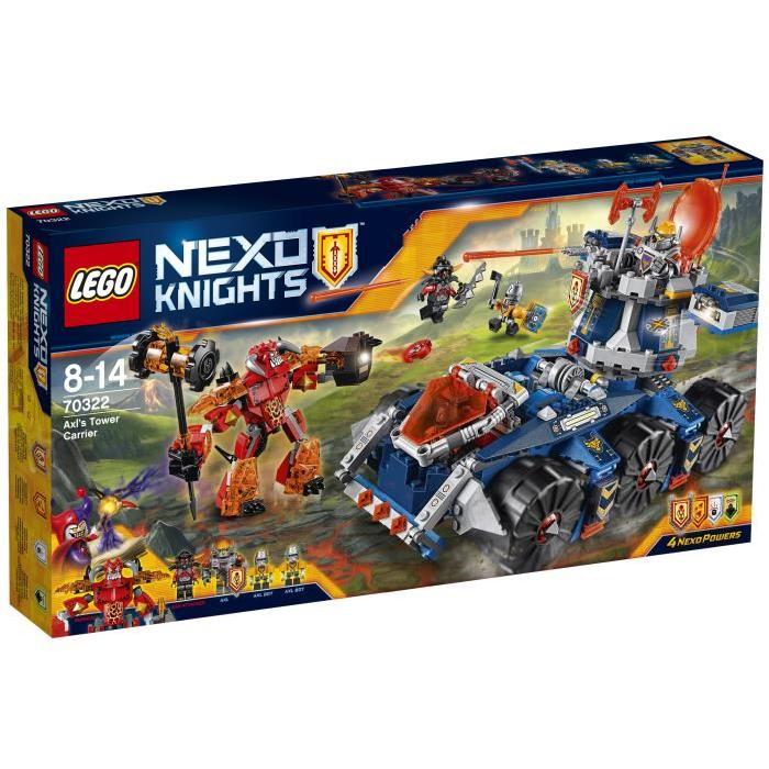 LEGO Nexo Knights 70322 Le Transporteur de la Tour d'Axl