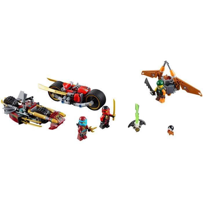 LEGO Ninjago 70600 La Poursuite en Moto des Ninjas