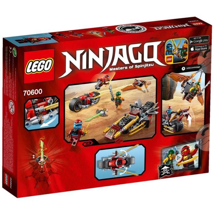 LEGO Ninjago 70600 La Poursuite en Moto des Ninjas