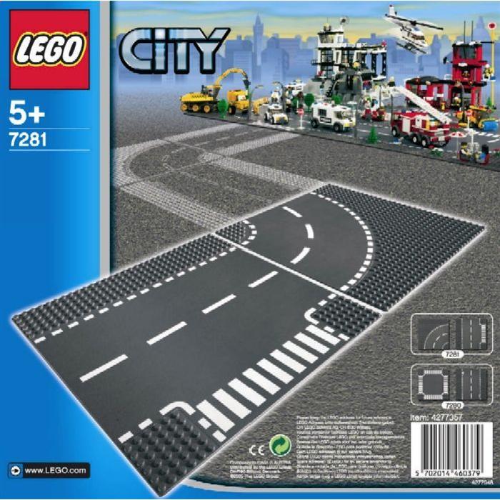 LEGO City 7281 Virage et Croisement