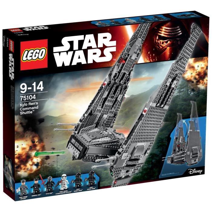 LEGO Star Wars 75104 Le Vaisseau de Kylo Ren Command Shuttle?