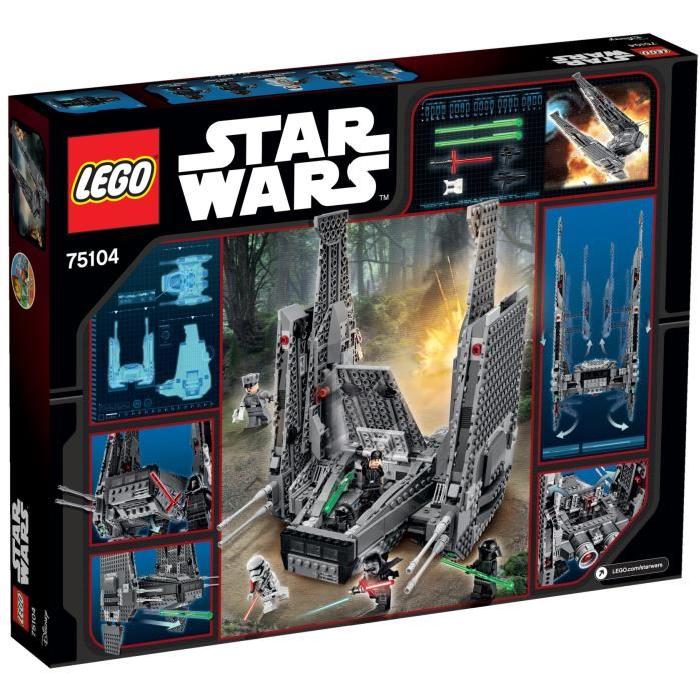 LEGO Star Wars 75104 Le Vaisseau de Kylo Ren Command Shuttle?