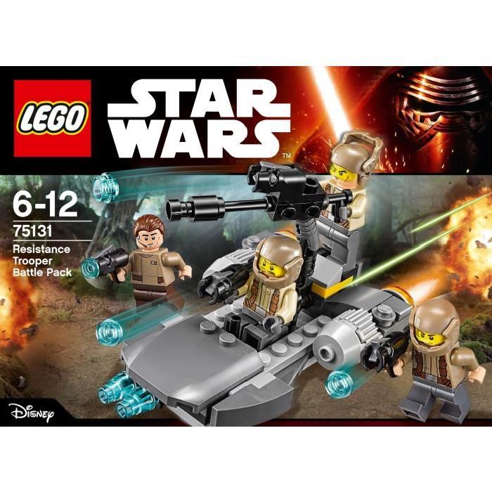 LEGO Star Wars? 75131 Pack de Combat de la Résistance