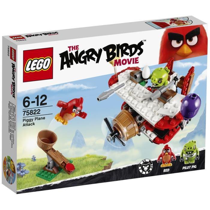 LEGO Angry Birds? 75822 L'Attaque en Avion du Cochon