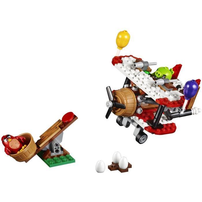 LEGO Angry Birds? 75822 L'Attaque en Avion du Cochon