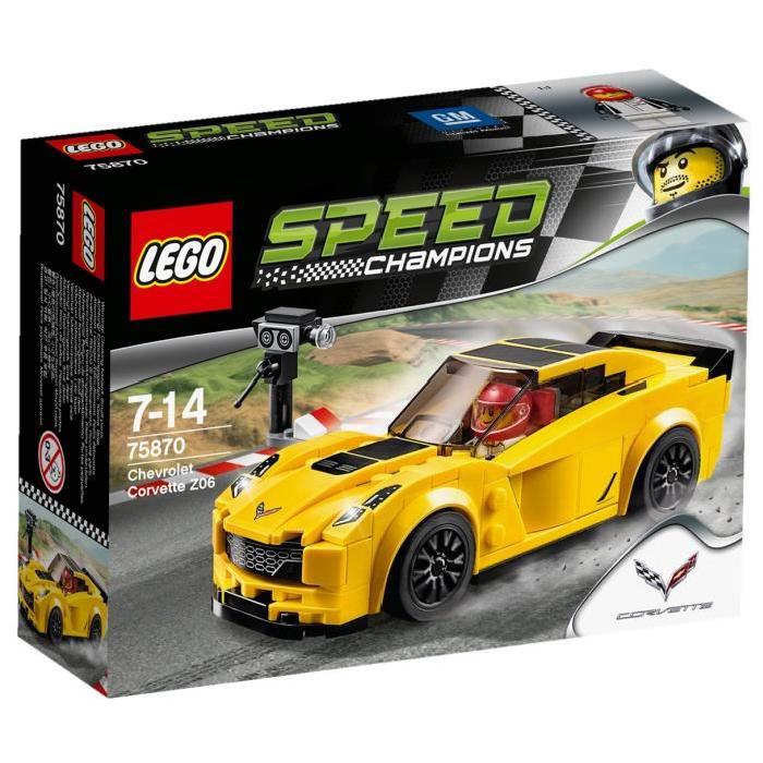 LEGO Speed Champions 75870 Chevrolet Corvette Z06