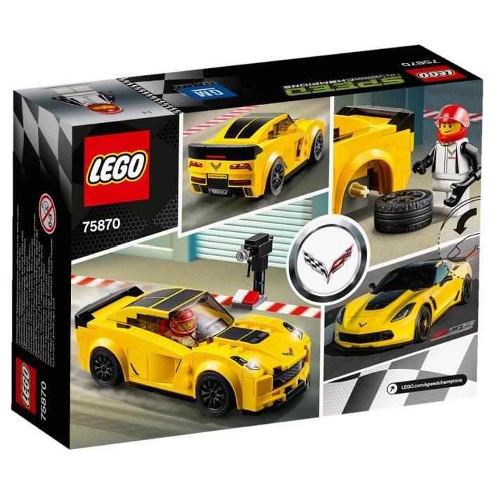 LEGO Speed Champions 75870 Chevrolet Corvette Z06