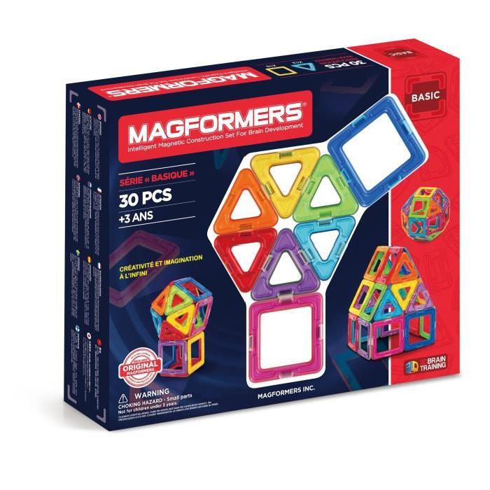 MAGFORMERS Jeux de construction 30 pieces