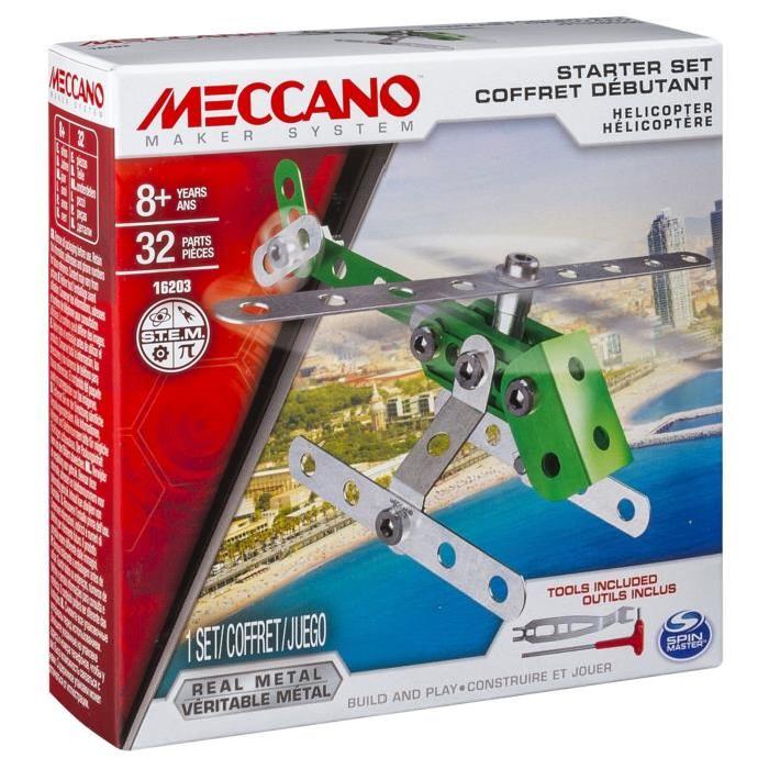 MECCANO Coffret Débutant Meccano Hélicopter