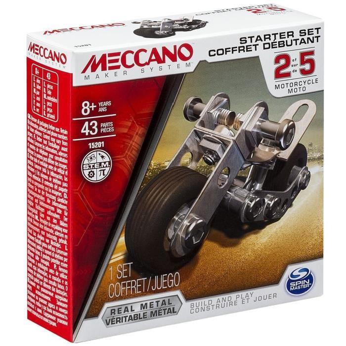 MECCANO Coffret Débutant Meccano Moto