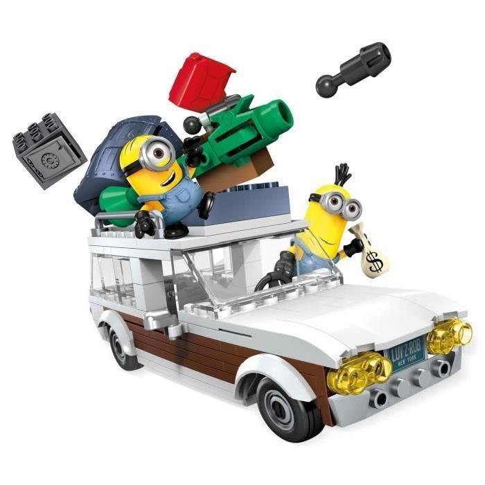 LES MINIONS Mega Bloks - Fuite en Break