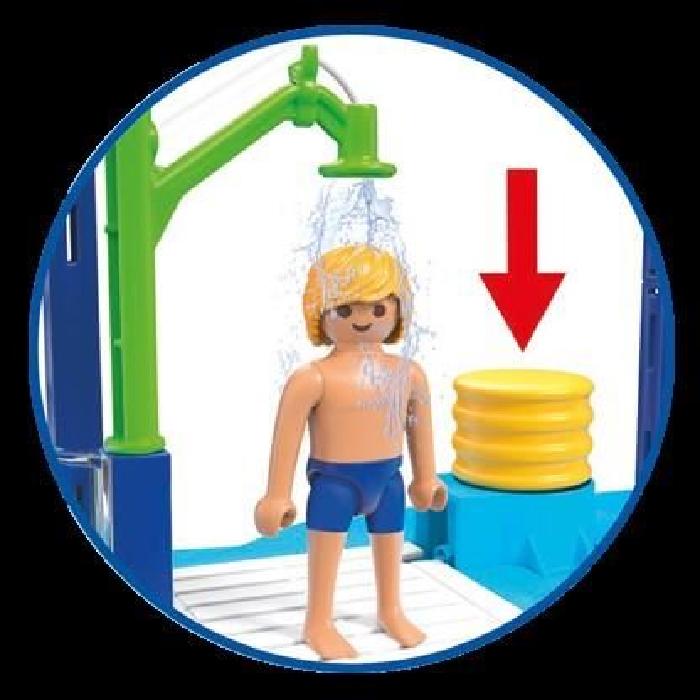 PLAYMOBIL Summer Fun 6670 - Aire de jeux aquatique