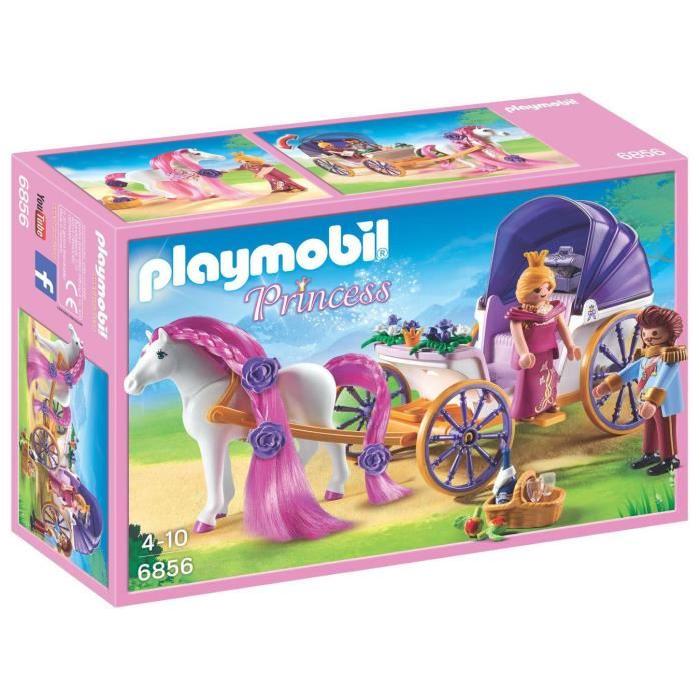 PLAYMOBIL 6856 Caleche Royale avec Cheval a Coiffer