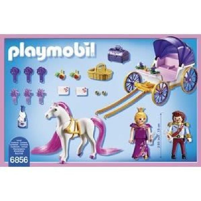 PLAYMOBIL 6856 Caleche Royale avec Cheval a Coiffer