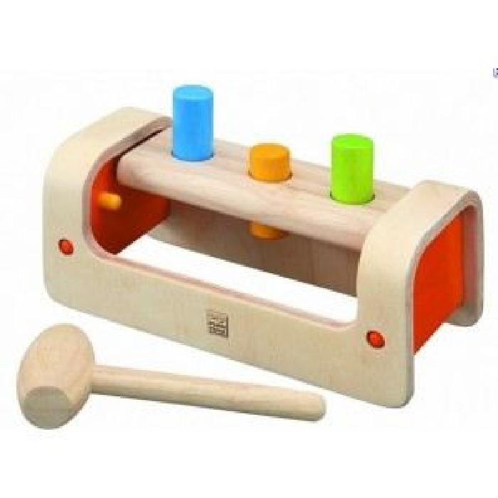 PLAN TOYS Jeu en bois Banc a Marteler