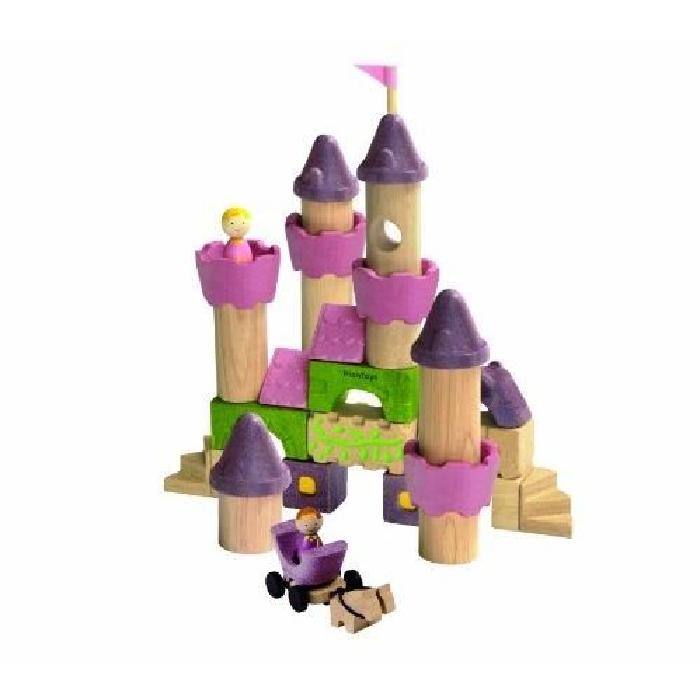 PLAN TOYS Jeu en bois Bloc construction Conte de Fées