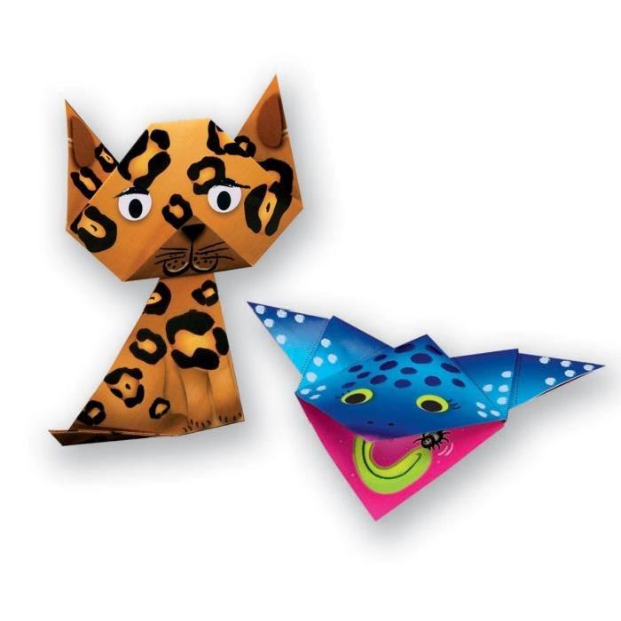 SES CREATIVE Set de création animaux en papier a plier - 9 animaux