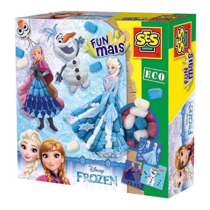 SES CREATIVE Jeu de fabrication de figurines Funmais - La reine des neiges