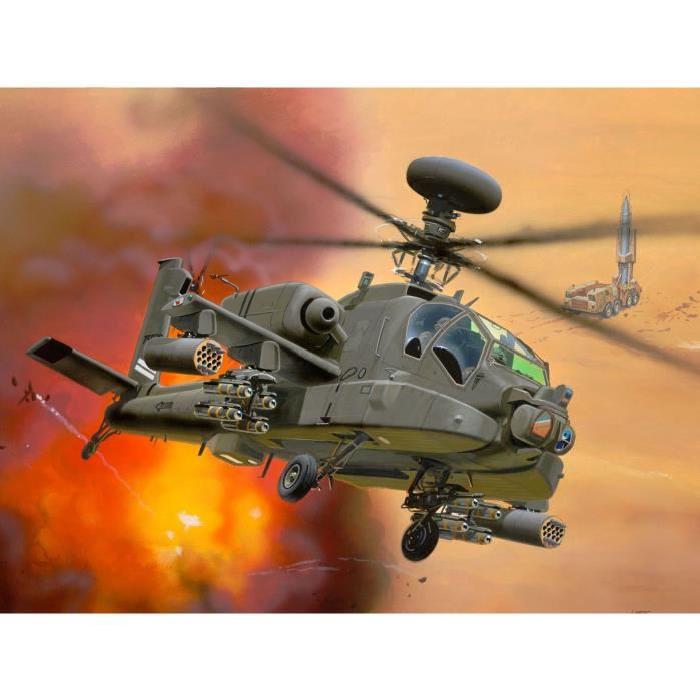 REVELL Model-Set AH-64D Longbow Apache - Maquette