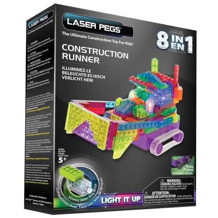 TEMPLAR 8 in 1 Construction Runner LASER PEGS