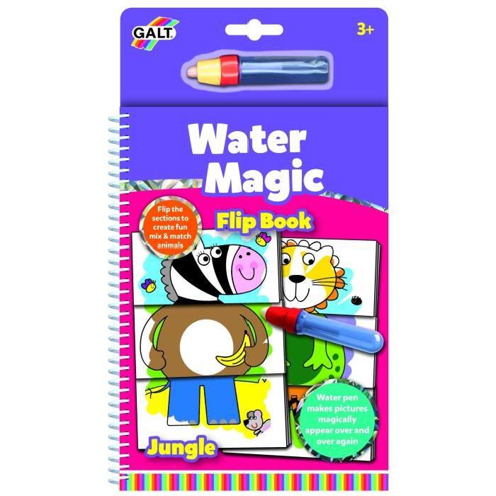 GALT Carnets de dessins Stylo magique - Water Magic Animaux a créer