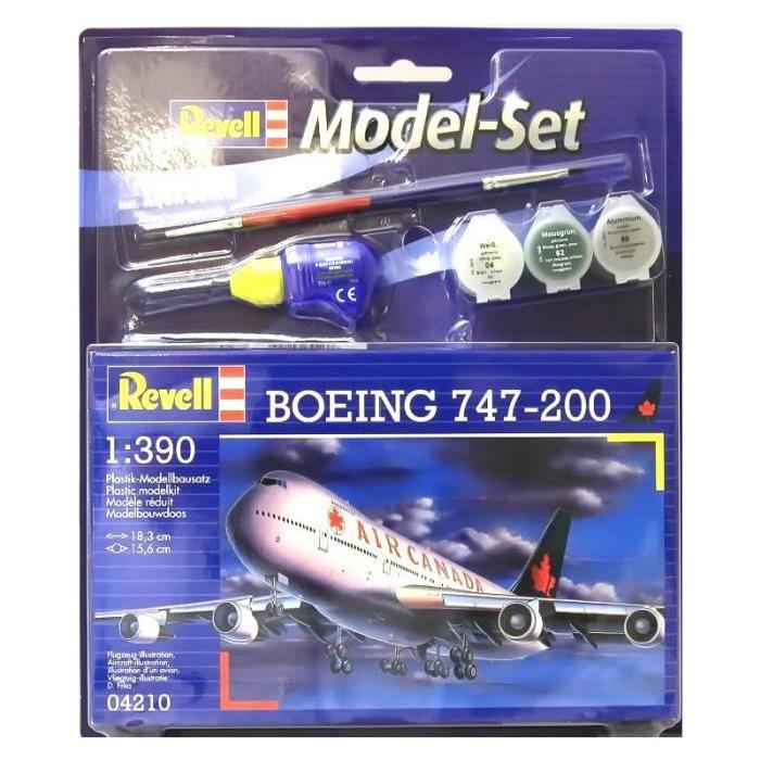 REVELL Model-Set Boeing 747-200 - Maquette