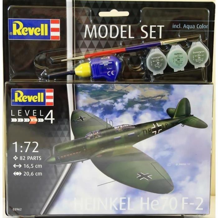 REVELL Model-Set Heinkel He70 F-2 - Maquette