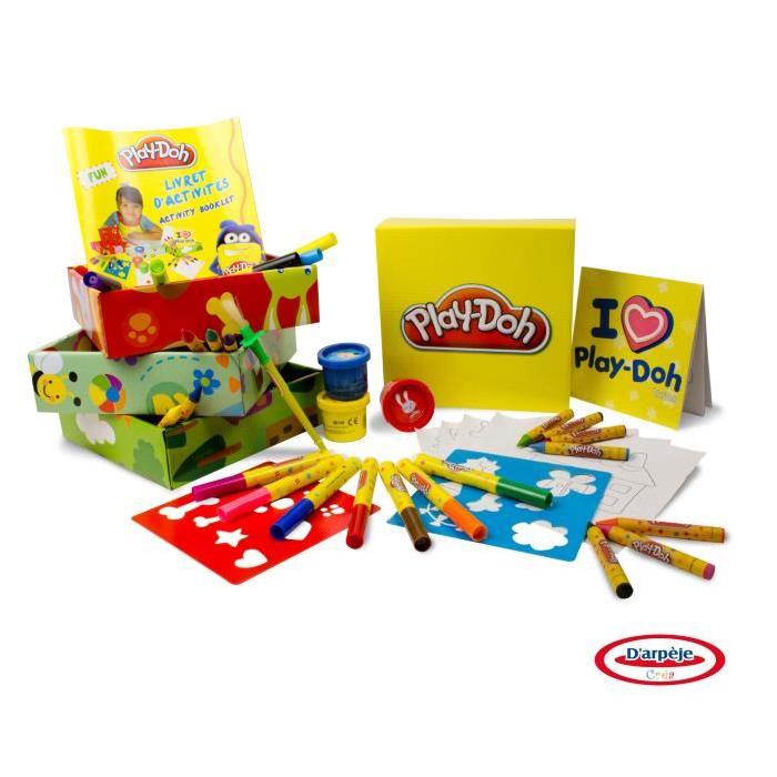 PLAY DOH - Coffret d'activité - Peinture et coloriage