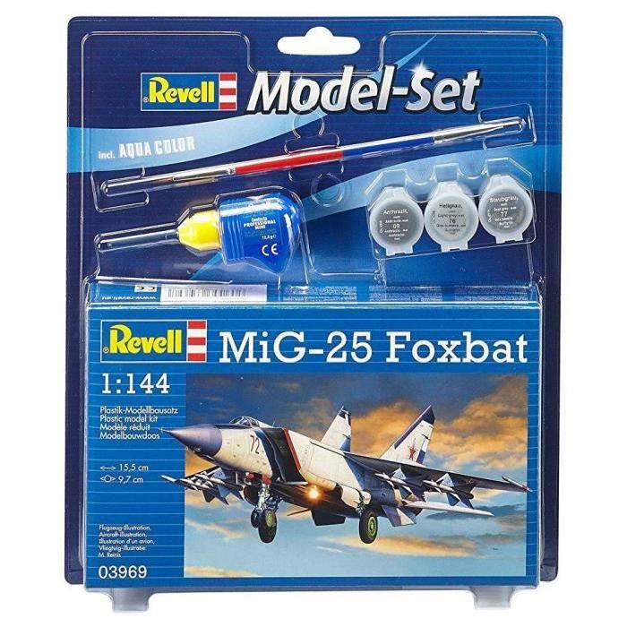 REVELL Model-Set MiG-25 Foxbat - Maquette