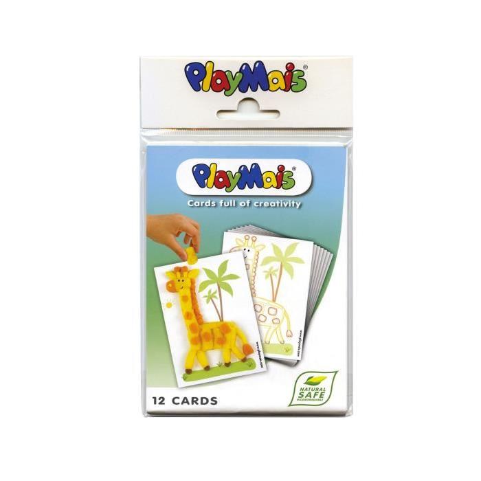 PLAYMAIS Cartes a décorer