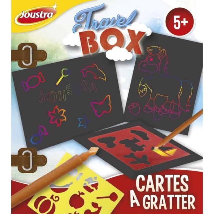 JOUSTRA Travel Box Cartes A Gratter