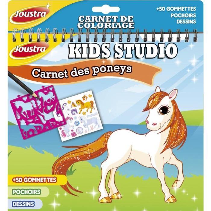 JOUSTRA Carnet Poney