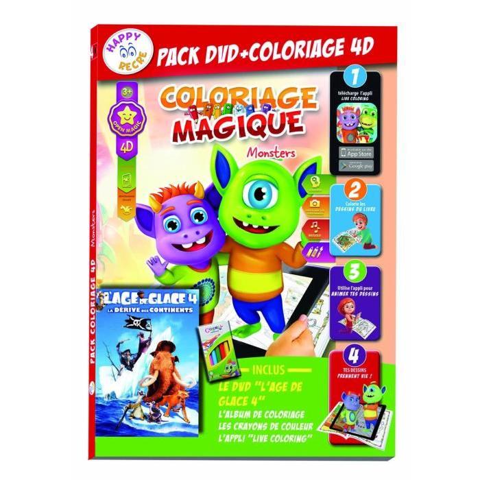 HAPPY RECRE - Pack Coloriage 4D Age de Glace