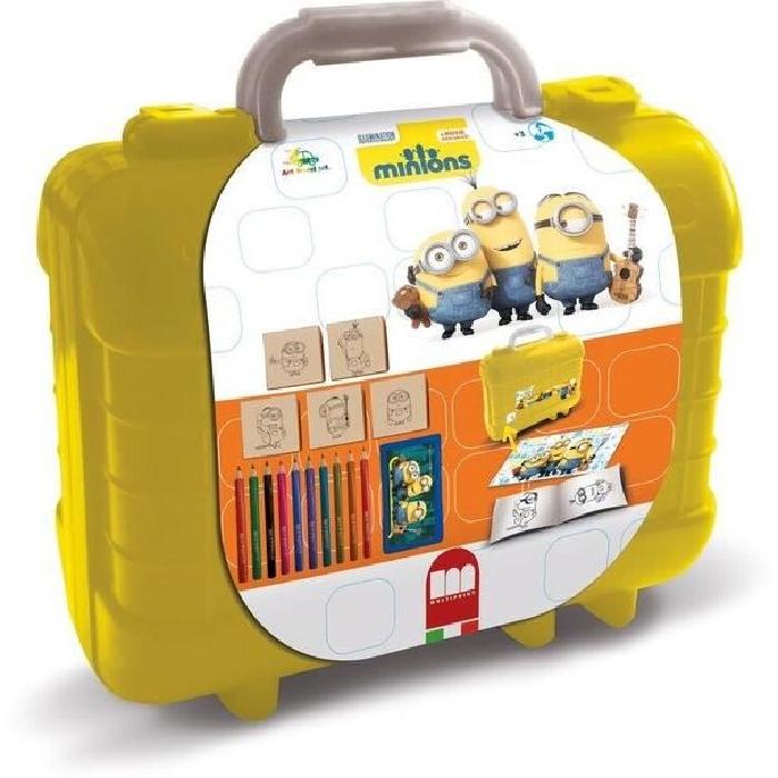 LES MINIONS Set de Voyage - Malette de Dessin