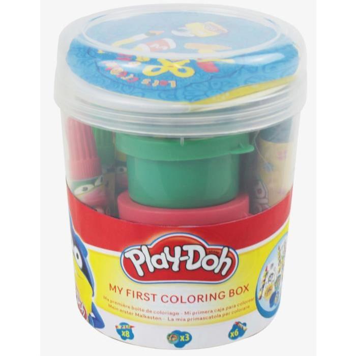 PLAY DOH Boîte de Coloriage et Pâte a Modeler