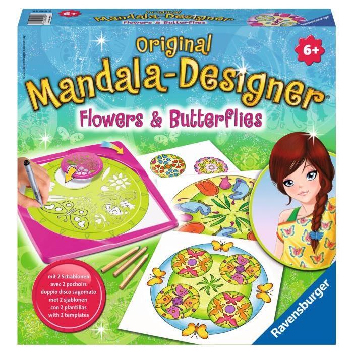 RAVENSBURGER Mandala Designer Flowers & Butterflies