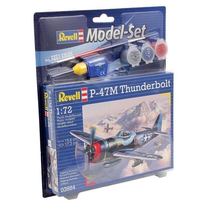 REVELL Model-Set P-47M Thunderbolt - Maquette
