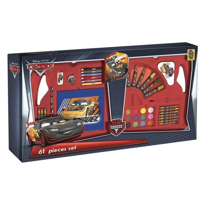 CARS CARBON Coffret Activités 61 pcs - Disney