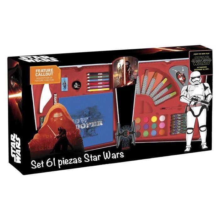 STAR WARS Coffret Activités 61 pcs - Disney