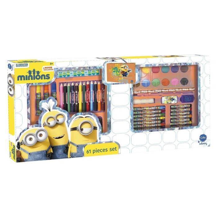 LES MINIONS Coffret Activités 61 pcs