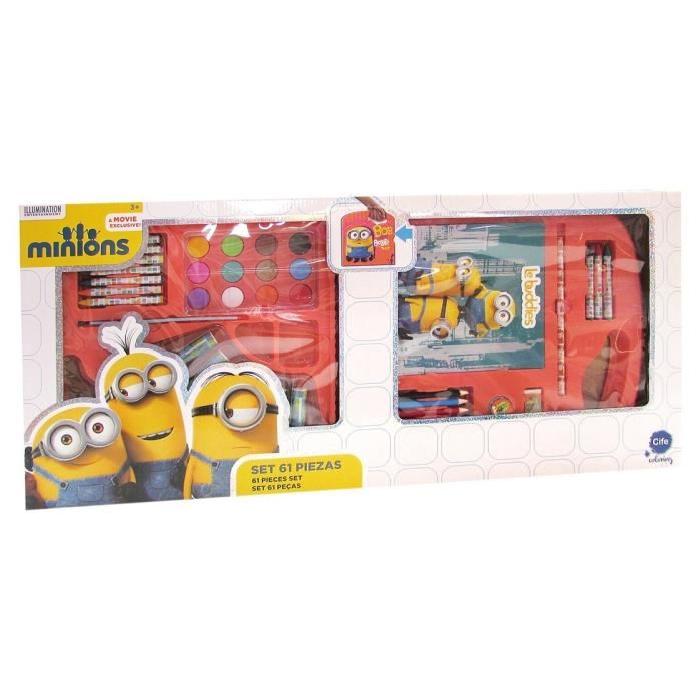 LES MINIONS Coffret Activités 61 pcs