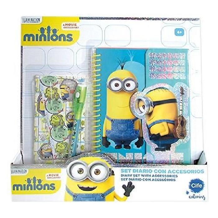 LES MINIONS Journal et Accessoires