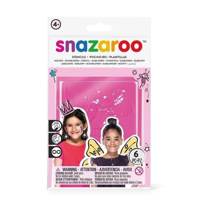 SNAZAROO Pochoirs modele mixtes