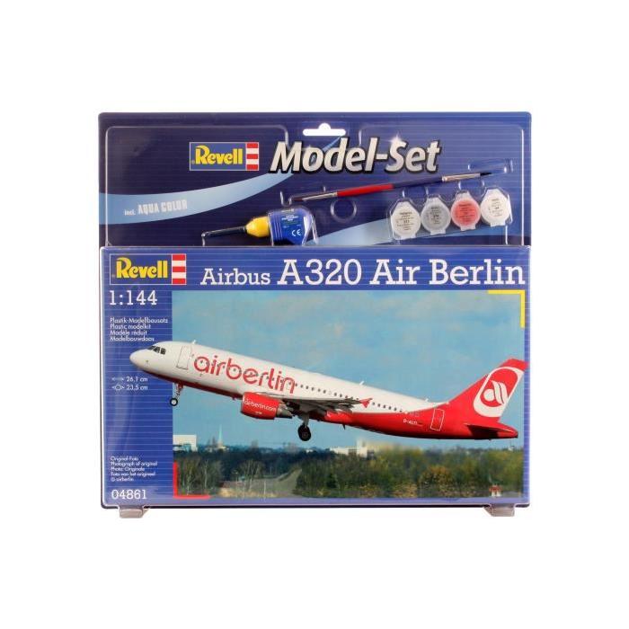 REVELL Model-Set Airbus A320 AirBerlin - Maquette